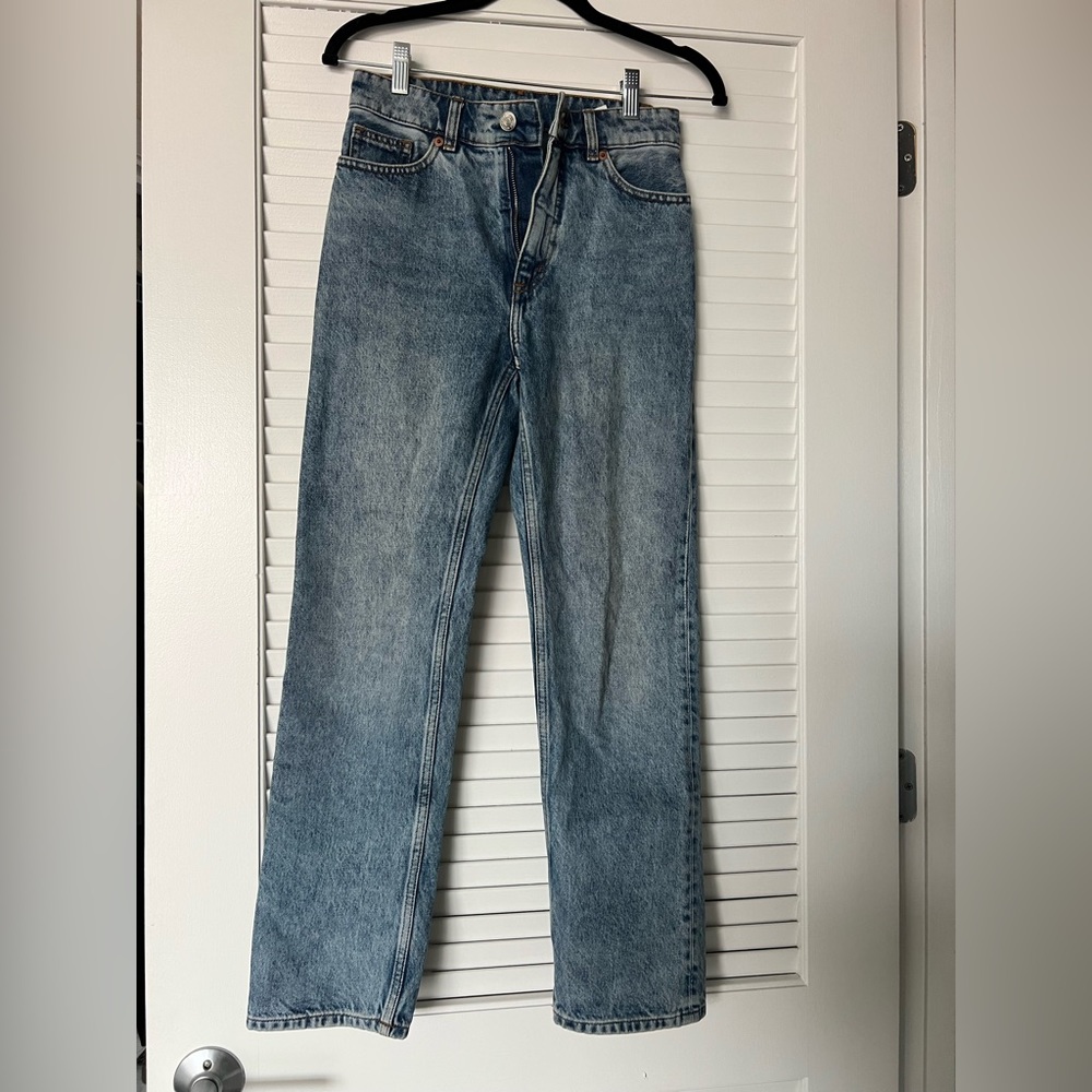 Monki straight leg jeans